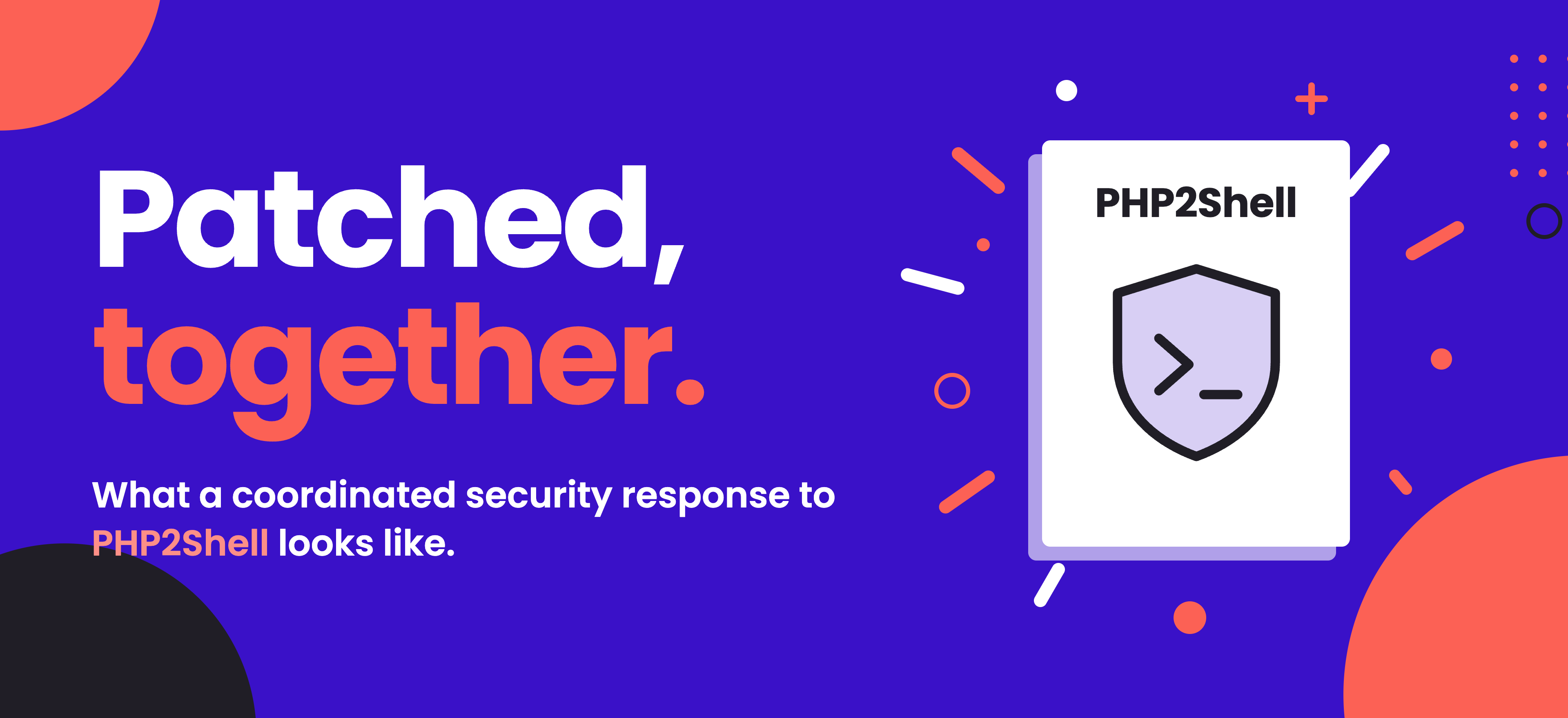 Patched together