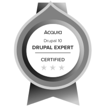 Drupal 10 Triple Certified