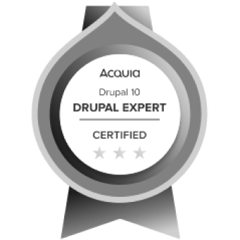 Drupal 10 Triple Certified