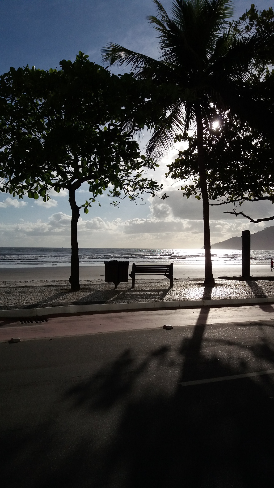 The local beach...