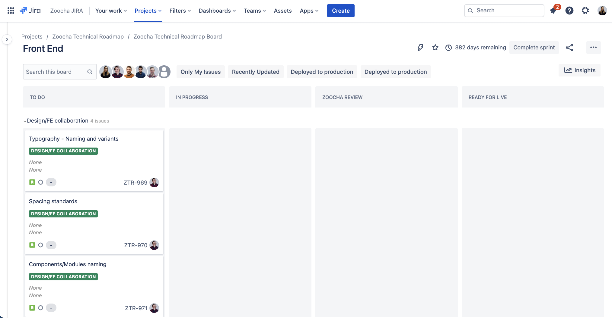 Jira Board