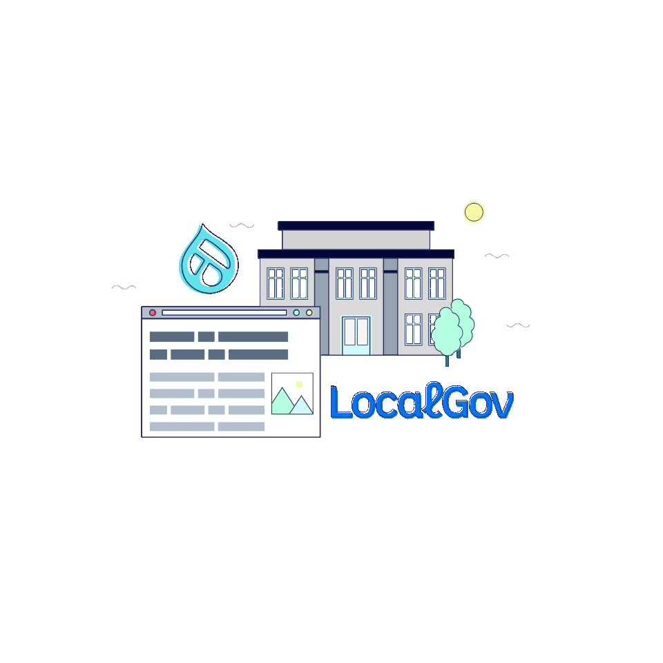 Graphic for LocalGov Drupal