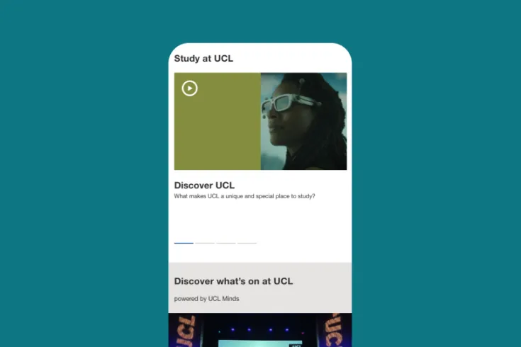 UCL mobile app screenshot