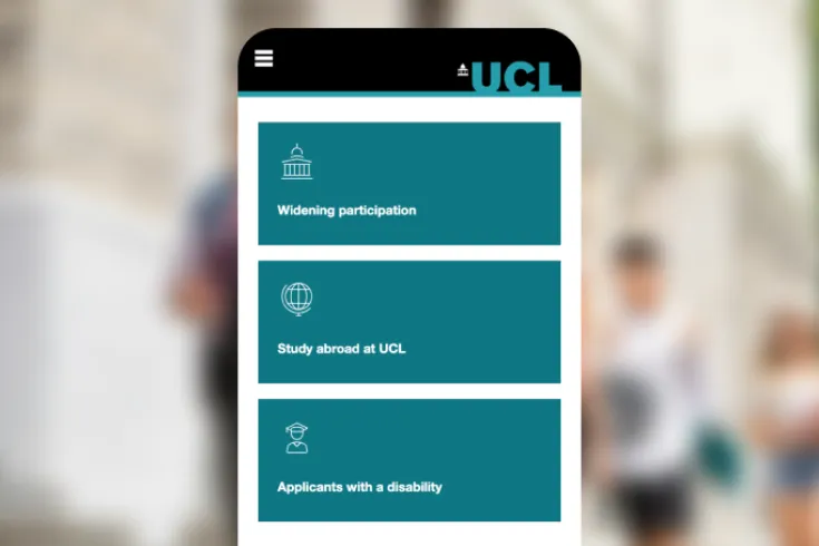 UCL mobile view