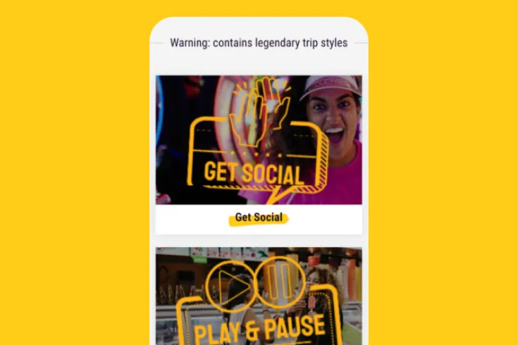 Topdeck mobile view