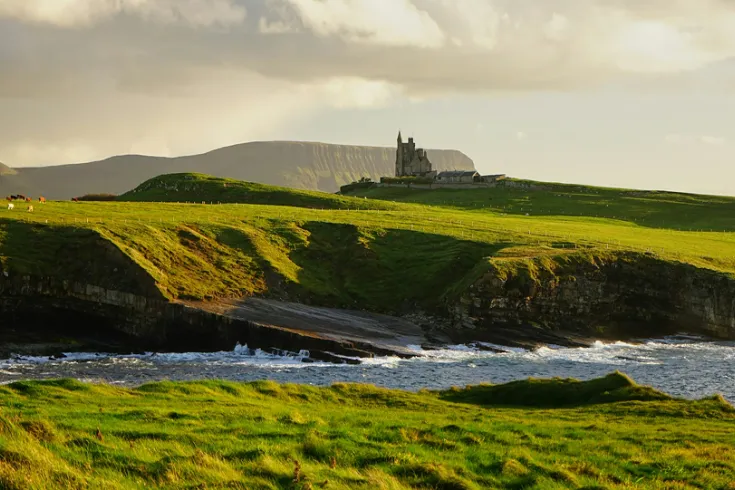A beautiful, coastal Irish landscape