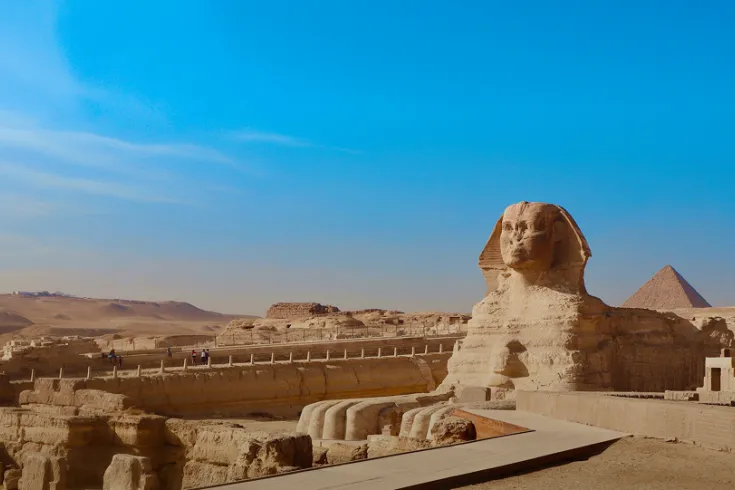 The Sphinx in Egypt