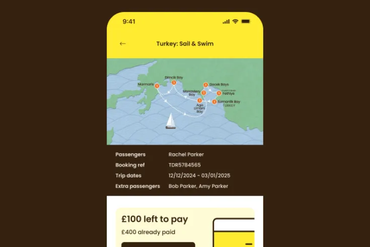Topdeck mobile view