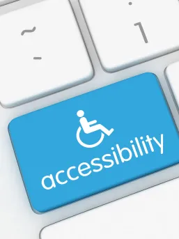 Accessibility button
