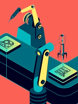 Update machine graphic