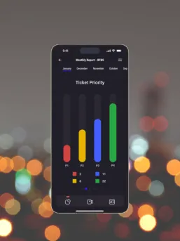 Service app screenshot