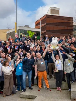 A group of people at Drupalcamp England