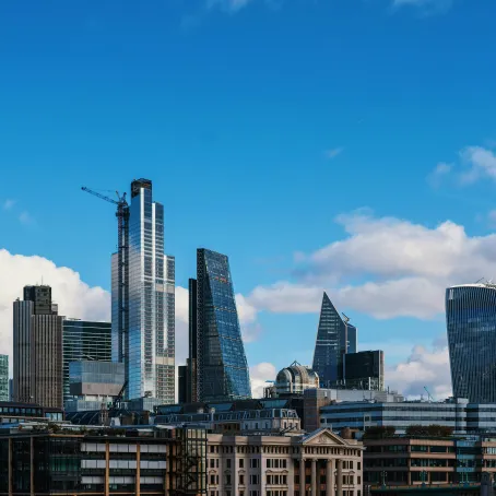 London city skyline