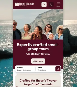 Image of Back-Roads Touring mobile view