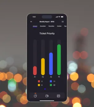 Service app screenshot