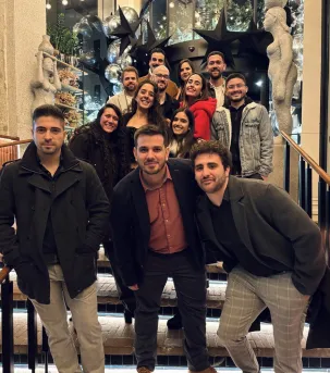 Our spain team at christmas