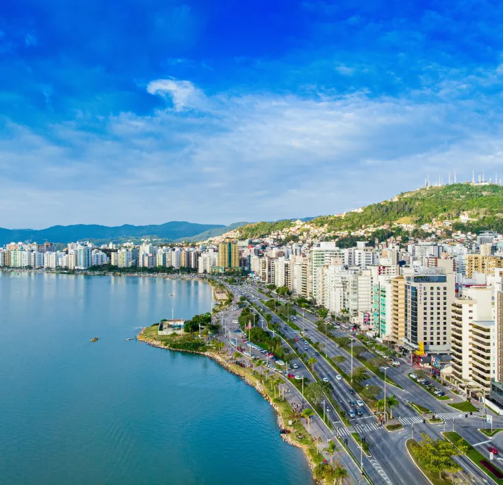 Florianopolis coastline