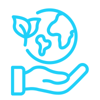 Hand and Earth Icon
