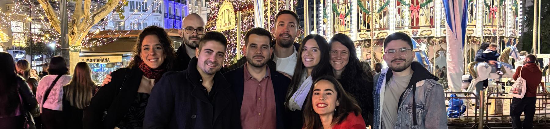 Our Spain team at Christmas