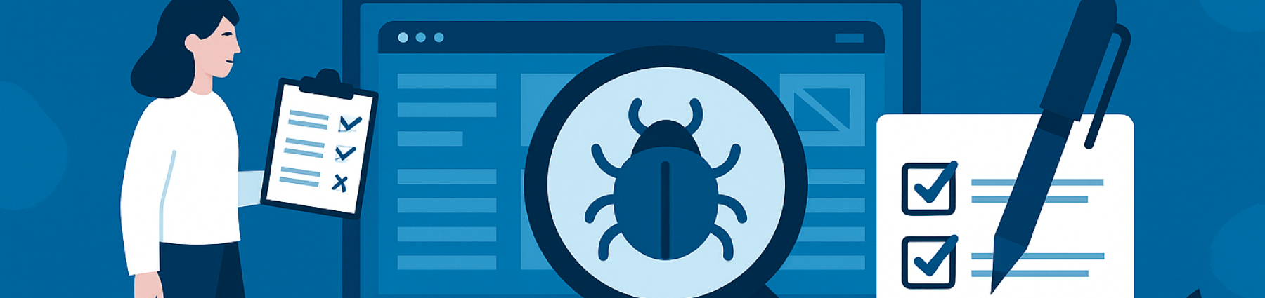 Bug finding graphic