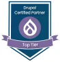 Drupal Top Tier Logo