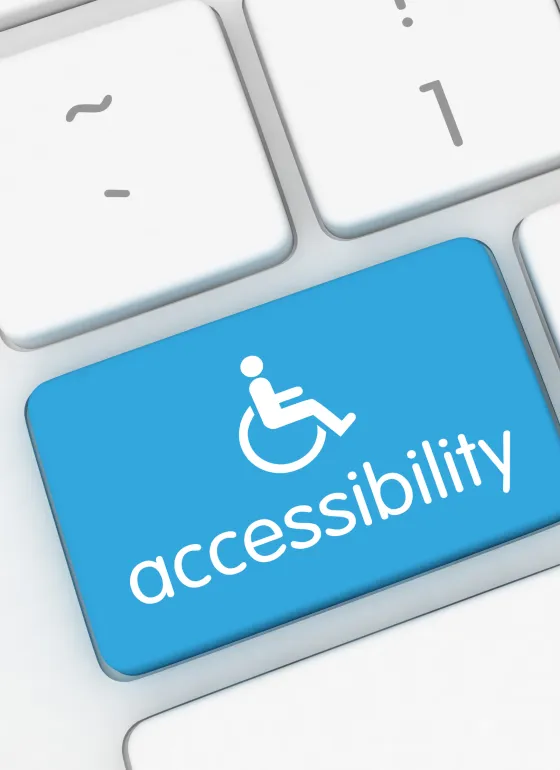 Accessibility button