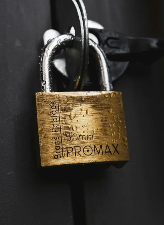 Image of a padlock