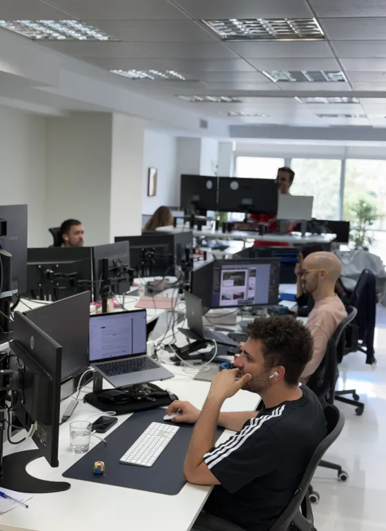Spain office working