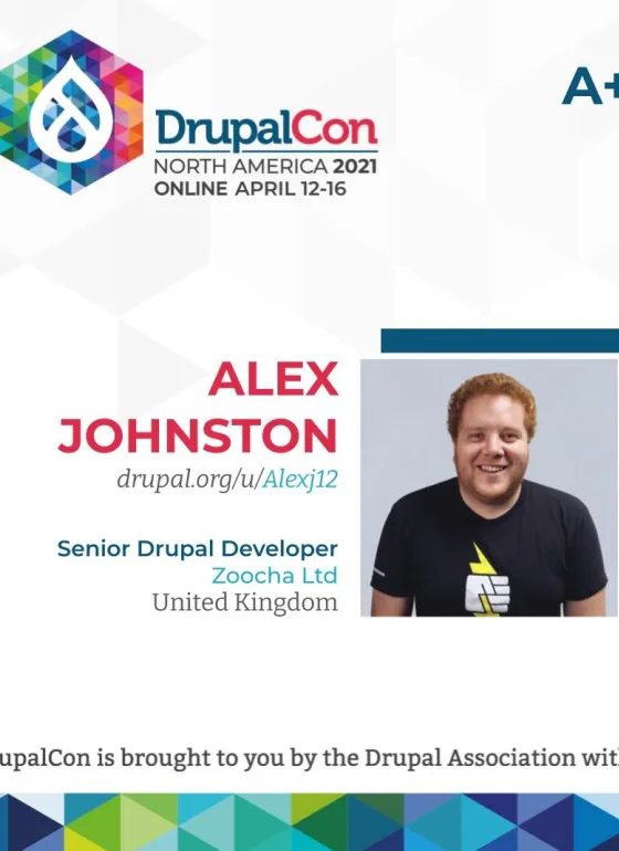 Drupalcon North America presenter 