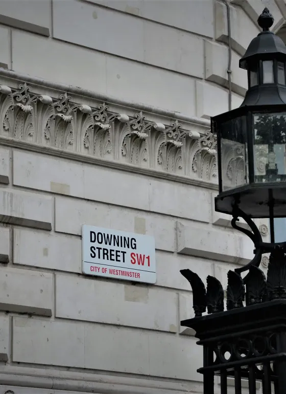 Downing Street Plaque