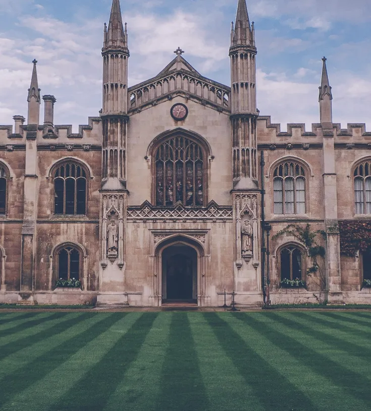 An old, beautiful, university building