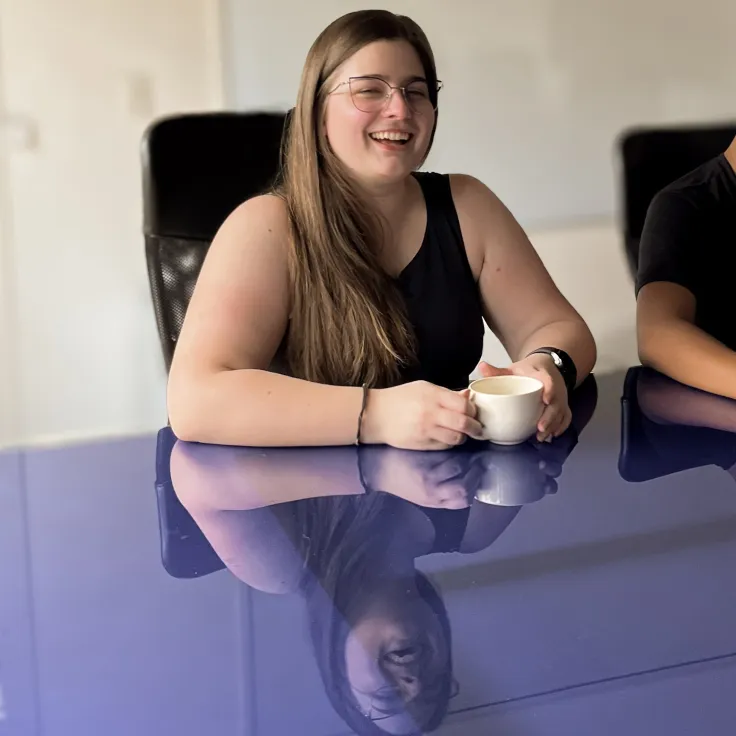 Ana Paula Laughing
