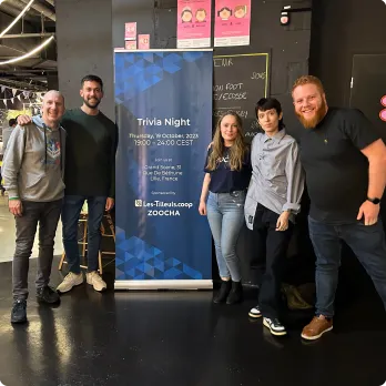 Our team at Drupalcon Lille