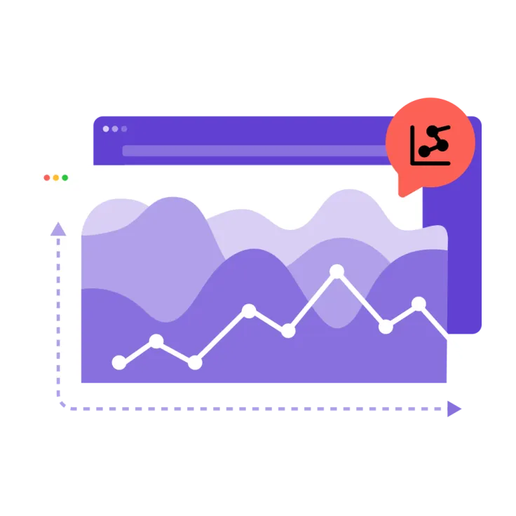 Data and analytics graphic