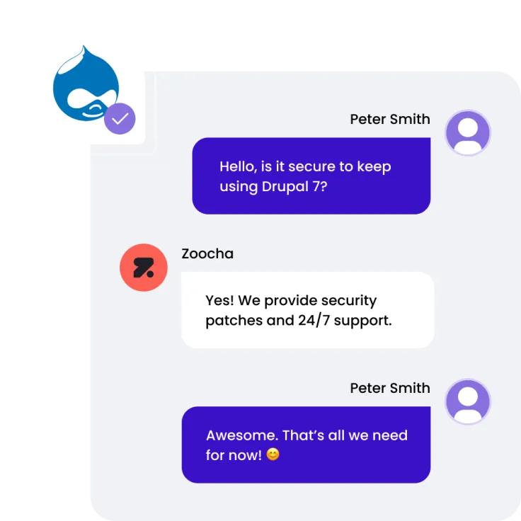Drupal 7 EOL Graphic