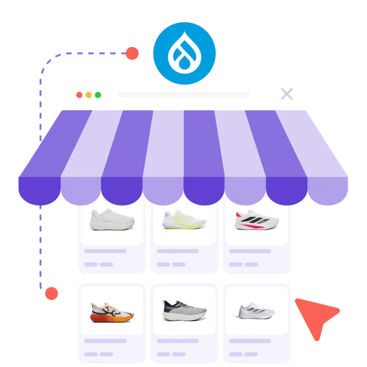 Drupal commerce graphic