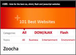 101 Best Websites screenshot